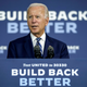 Democratic presidential candidate former Vice President Joe Biden speaks about economic recovery during a campaign event at Colonial Early Education Program at the Colwyck Center on July 21, 2020 in New Castle, Delaware.